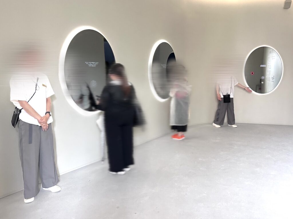 ウーマンズパビリオンで名前の登録